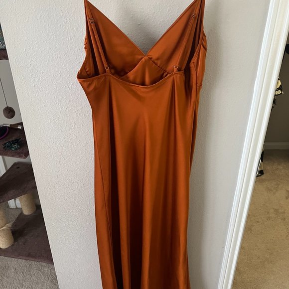 Abercrombie and Fitch Satin Dress - Picture 2 of 3